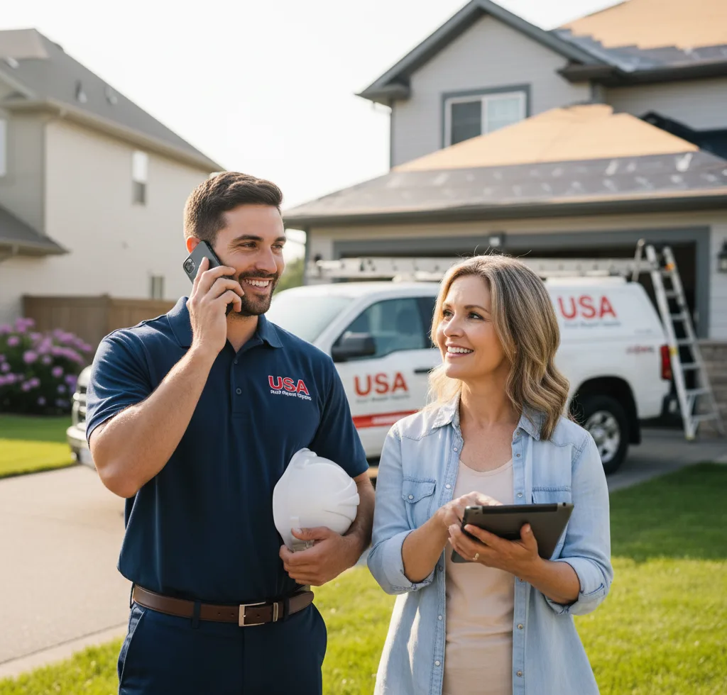 USA Roof Repair Experts customer support in Galena Park